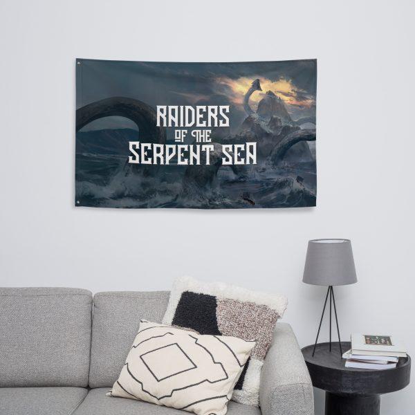 Raiders of the Serpent Sea Flag